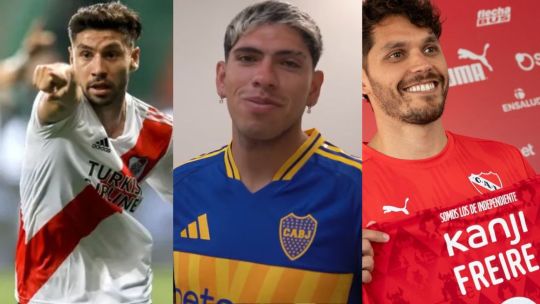 Cómo viene el mercado de pases para los cinco grandes del fútbol argentino