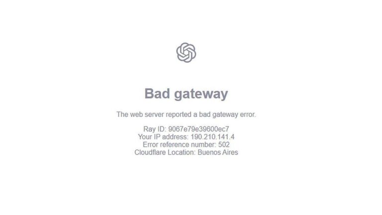 ChatGPT volvió a funcionar tras su caída a nivel mundial