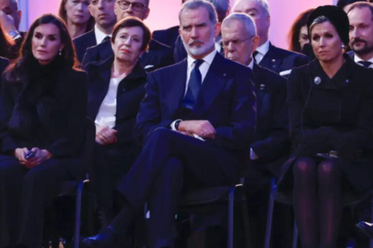 La Realeza Europea reunida en el 80º Aniversario de la Liberación de Auschwitz