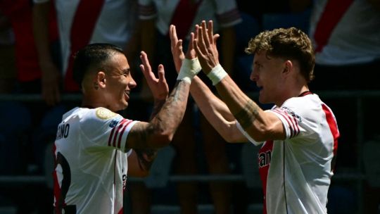 Facundo Colidio marcó el primer gol de River en el nuevo Mundial de Clubes
