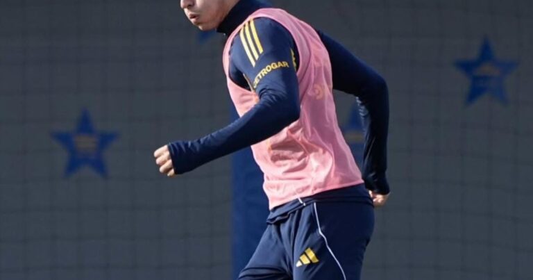 Alarma en Boca: Marco Pellegrino sigue con molestias y le sumó otra preocupación a Russo