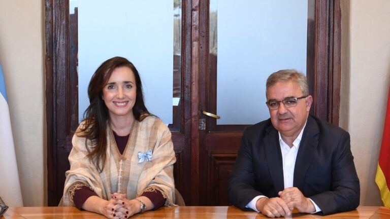 En medio de la tensión con el Gobierno, Victoria Villarruel se reunió con Raúl Jalil en Catamarca