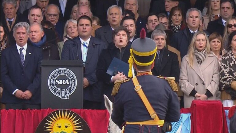 Expectativa por el discurso de Javier Milei en La Rural