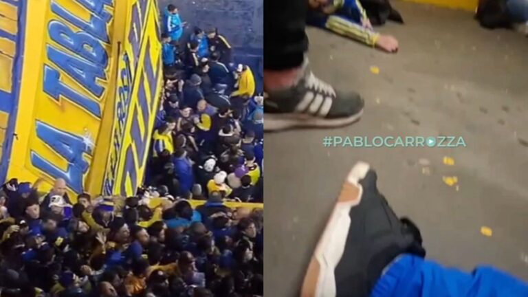 Denuncian que casi se produce una tragedia en la Bombonera: hubo hinchas de Boca heridos