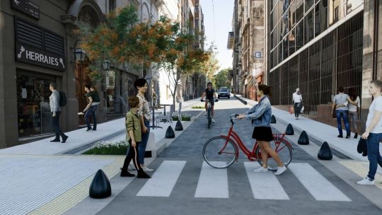 Cómo es la obra para mejorar el espacio público del Microcentro