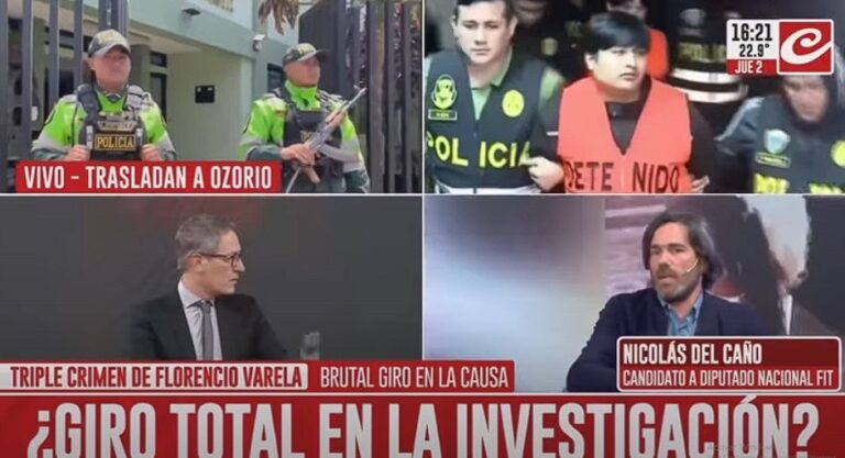 Del Caño: Todos los bloques votaron el blanqueo para los narcos, como los que apoyan a Espert