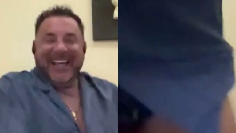 El Turco Mohamed se volvió viral por un descuido inesperado durante una entrevista: estaba sin ropa interior?