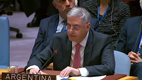 En la ONU, el embajador argentino respaldó la intervención de EE.UU. en Venezuela y pidió la liberación de Nahuel Gallo